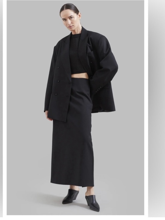 The Frankie Shop Dresses & Skirts - The Frankie Shop Black Demi Maxi Pencil Skirt